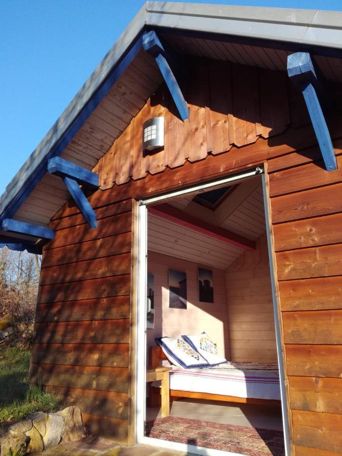 Les Abris De La Hulotte Villa Anould Bagian luar foto