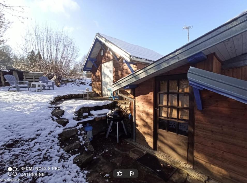 Les Abris De La Hulotte Villa Anould Bagian luar foto